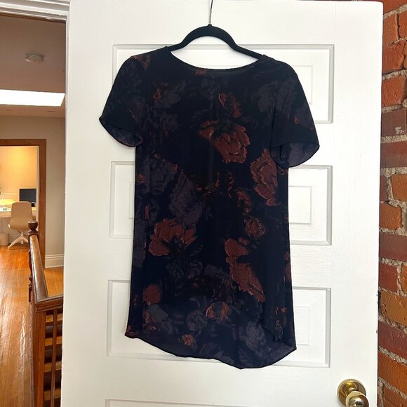 Wilfred Chiffon High/low Blouse - Picture 1 of 2